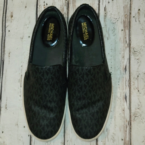 Women's MICHAEL Michael Kors Vlassic Logo Keaton Slip On Sneaker Sz. 11 - Picture 3 of 8